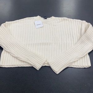 Foever 21 Cropped Sweater Top